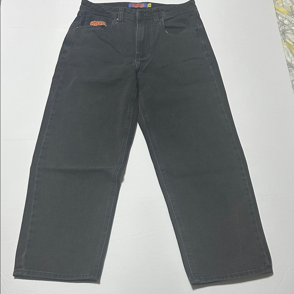 Empyre Relaxed Fit Black Jeans